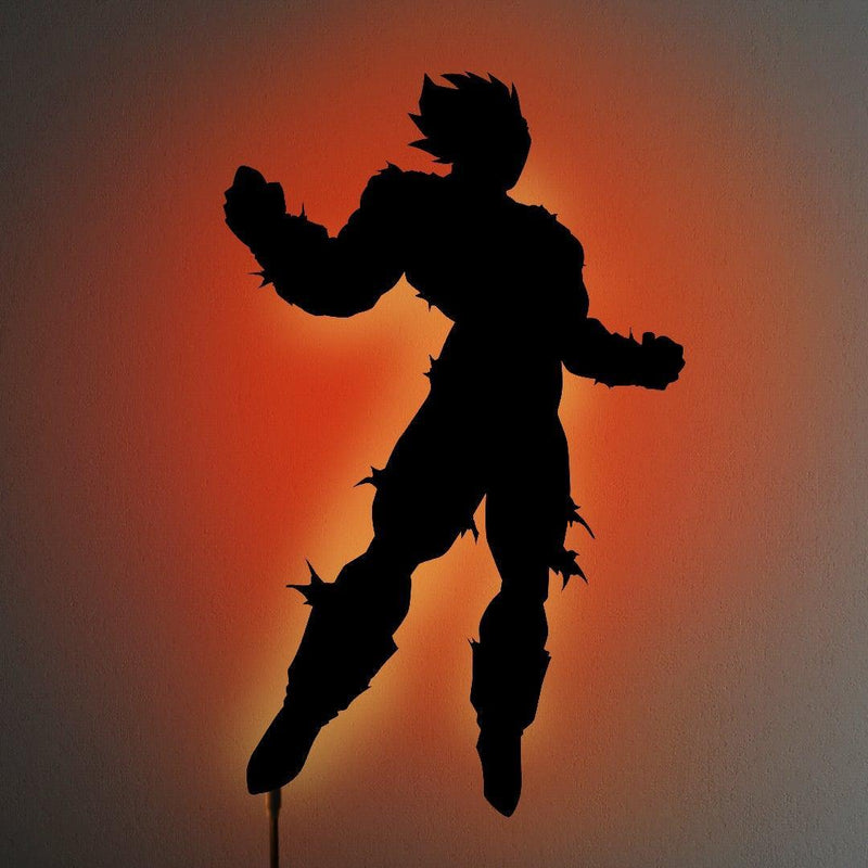 Vegeta LED Wall Silhouette - IZULIGHTS