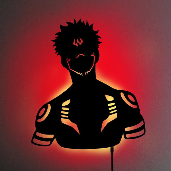 Sukuna V2 LED Wall Silhouette (JUJUTSU KAISEN) - IZULIGHTS