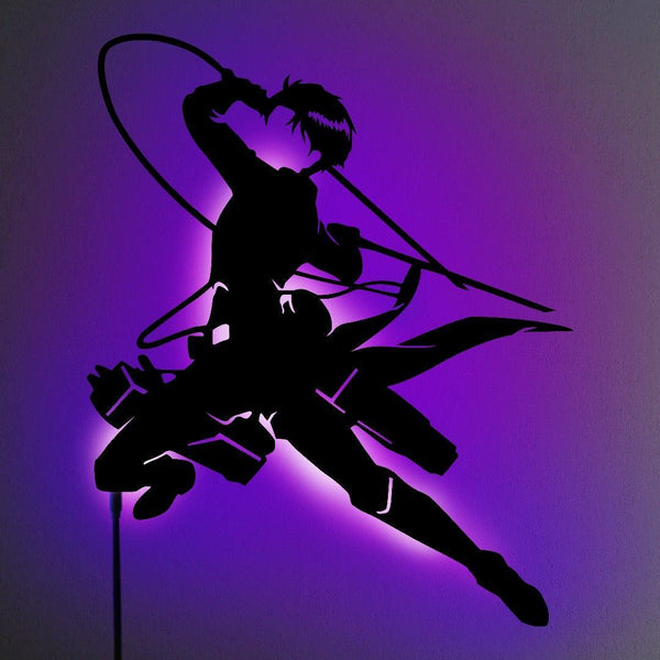 Levi V2 LED Wall Silhouette - IZULIGHTS