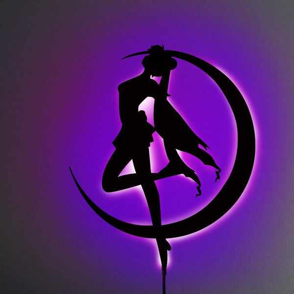 Sailor Moon V1 LED Wall Silhouette - Shinedere