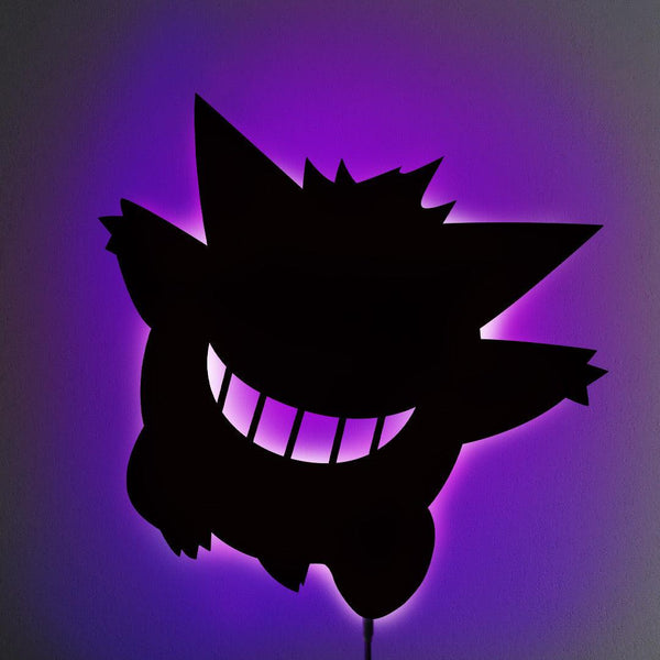 Gengar LED Wall Silhouette (POKEMON) - Shinedere