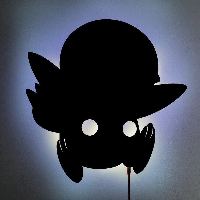 Piplup LED Wall Silhouette - IZULIGHTS