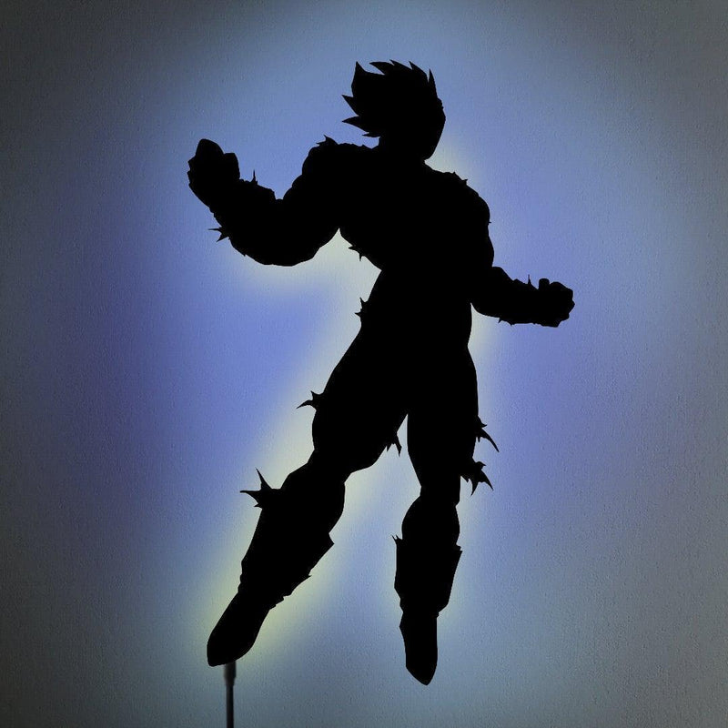 Vegeta LED Wall Silhouette - IZULIGHTS