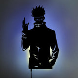 Gojo Satoru V2 LED Wall Silhouette (JUJUTSU KAISEN) - IZULIGHTS